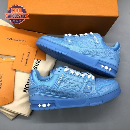 Blue Trainer Sneakers