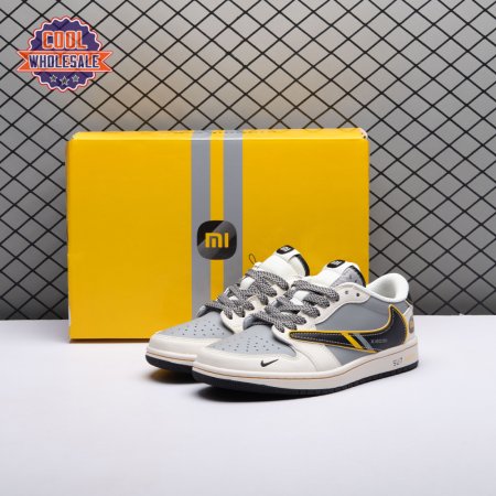 Travis Scott x Fragment Design x Air Jordan 1 Low OG SP AJ1 Su7-Ultra XX3168-162 Unisex