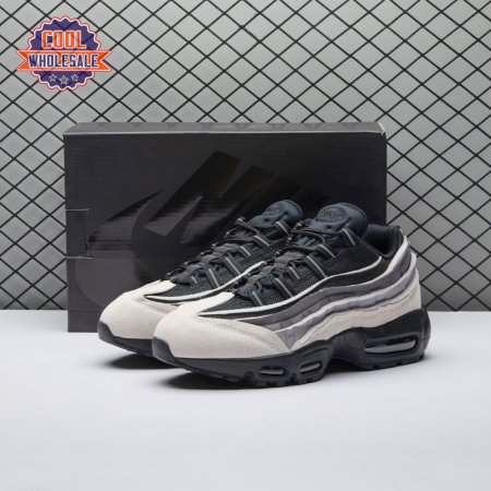 Nike Air Max 95 Comme des Garcons Black Grey CU8406-101 Men's