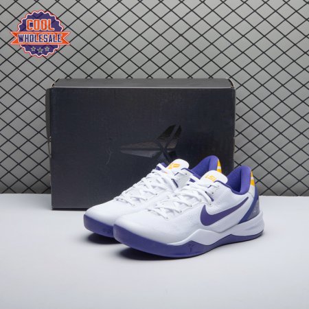 Nike Kobe 8 Protro Whit Court Purple HF7485-001 Men's