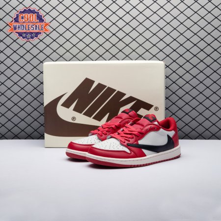 Travis Scott Jordan 1 Low Chicago DZ4137-700 Unisex