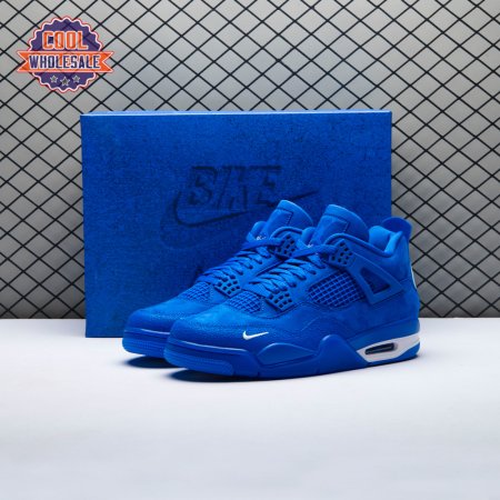 Jordan 4 x Nigel Sylvester Brick by Brick Blue Unisex