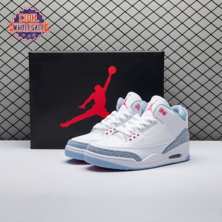 Jordan 3 Retro White Cobalt Bliss (GS) HQ0784-101 Unisex
