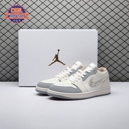 Jordan 1 Low Sail Soft Pearl IH7323-100 Unisex