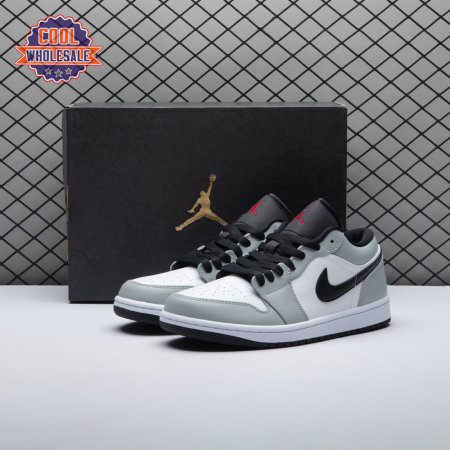 Jordan 1 Low Light Smoke Grey 553558-030 Unisex