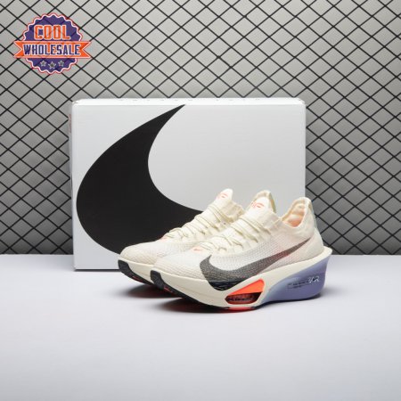 Nike Air Zoom Alphafly Next% 3 Coconut Milk Dusty Amethyst Glacier Blue Off Noir FD8315-101 Unisex
