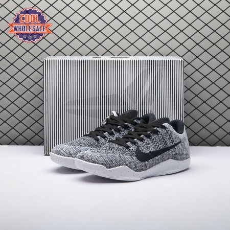 Nike Kobe 11 Elite Low Oreo 822675-184 Men's