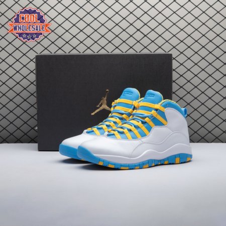 Air Jordan 10 OG Blue White Men's