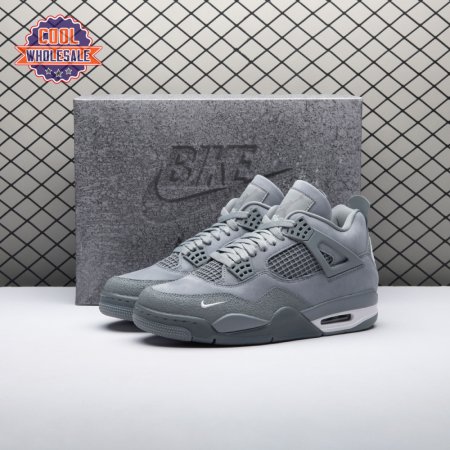 Nigel Sylvester x Air Jordan 4 OG Brick by Brick Grey HF4340-003 Unisex