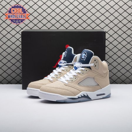 Air Jordan 5 Georgetown Hoyas PE HQ7978-005 Men's
