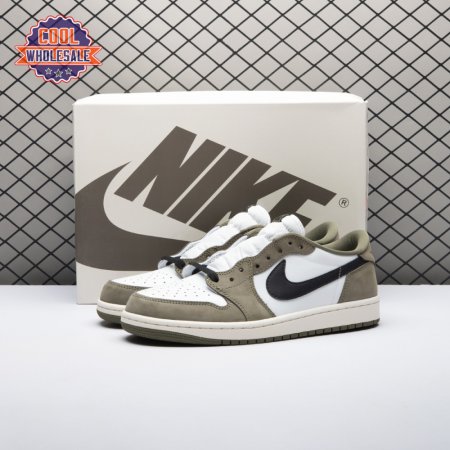 Jordan 1 Retro Low OG Medium Olive HQ6998-200 Unisex