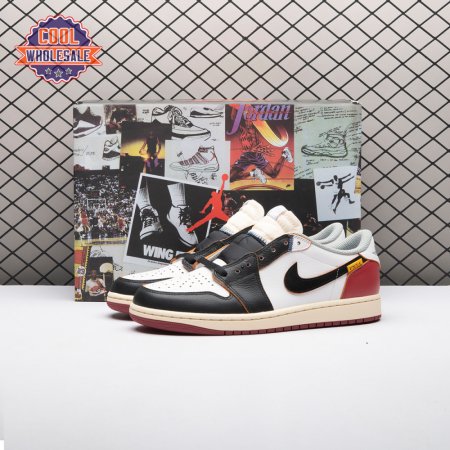 Air Jordan 1 Retro Low Fragment Design x Union LA HQ6998-106 Unisex