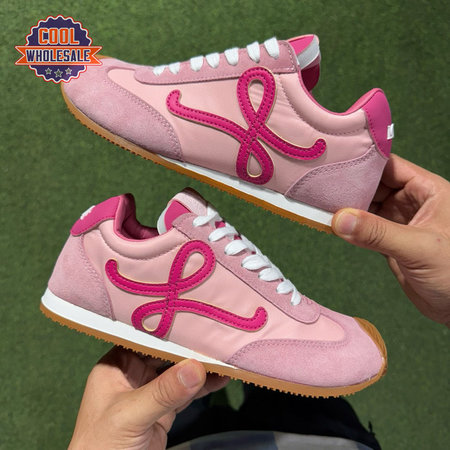 LOEWE Flow Runner Peach and Pink