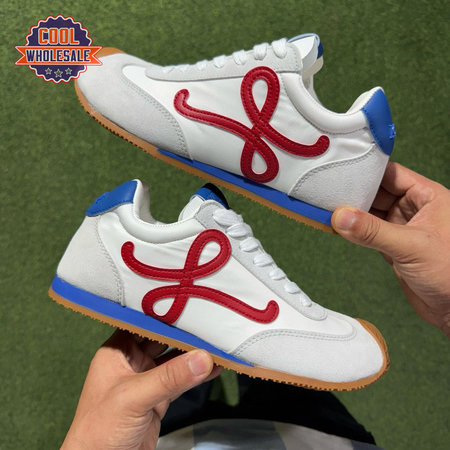 LOEWE Flow Runner White,Red and Blue