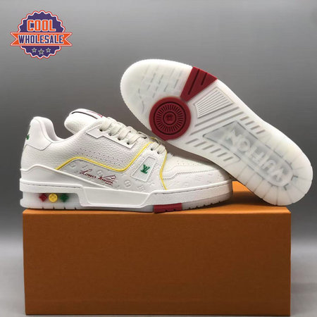 Trainer White and Yellow