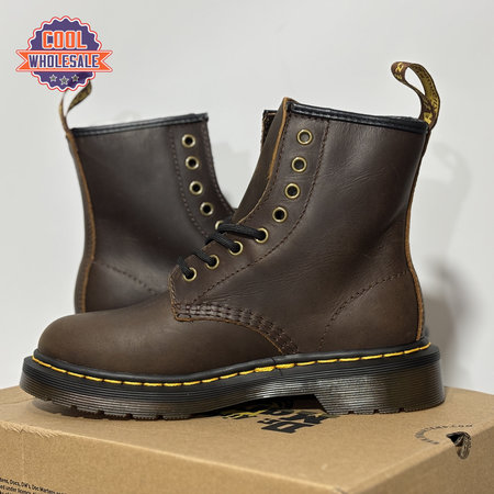 Dr.Martens Jadon Flat Sole Boot Brown