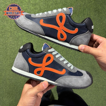 LOEWE Flow Runner Dark Grey,Black Blue and Orange