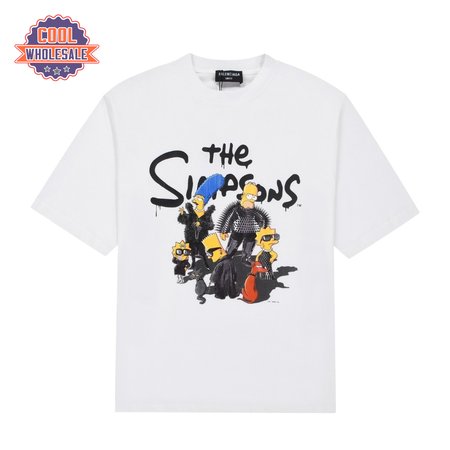 Balenciaga The Simpsons T-Shirt (B50) White