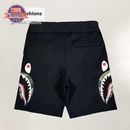 Bape Side Shark Sweat Shorts