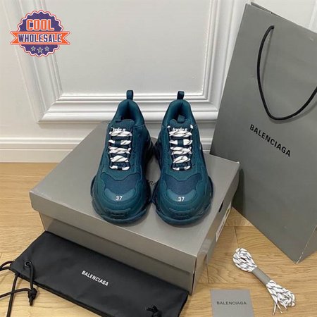 BALENCIAGA MEN'S TRIPLE S SNEAKER CLEAR SOLE - BB186