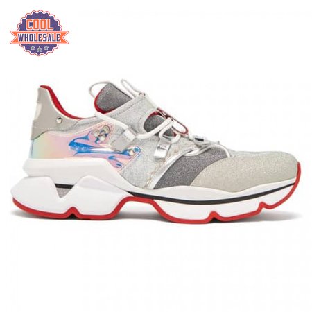 CHRISTIAN LOUBOUTIN RED- RUNNER SNEAKER - CL55