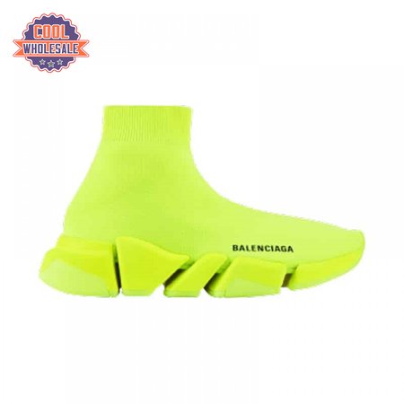 BALENCIAGA MEN'S SPEED 2.0 SNEAKER IN YELLOW - BB140