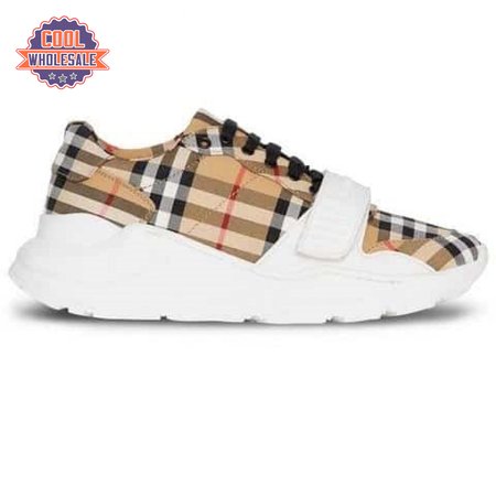 BURBERRY VINTAGE CHECK COTTON SNEAKER - BBR1