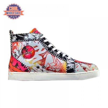 CHRISTIAN LOUBOUTIN HIGH TOP SNEAKER - CL134