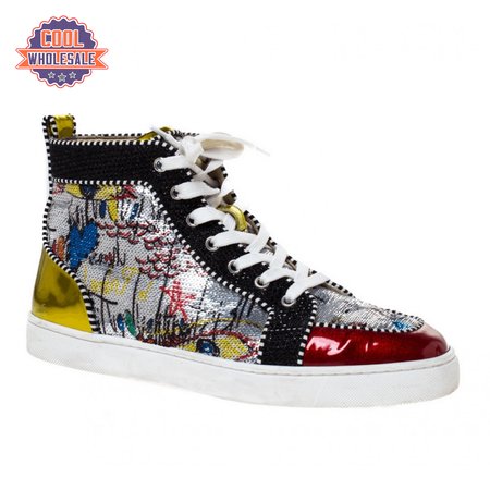 CHRISTIAN LOUBOUTIN HIGH TOP SNEAKER - CL68