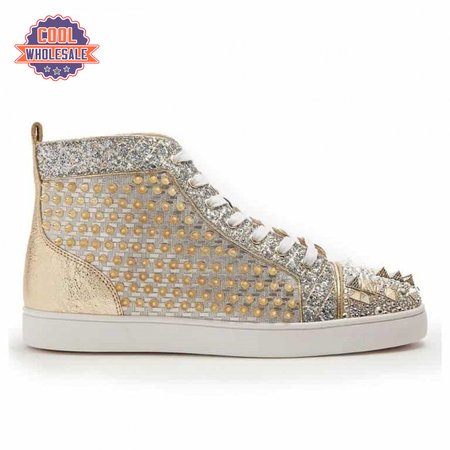 CHRISTIAN LOUBOUTIN HIGH TOP SNEAKER - CL37