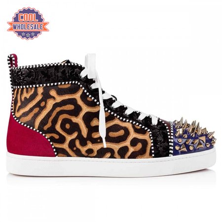 CHRISTIAN LOUBOUTIN HIGH TOP SNEAKER - CL25