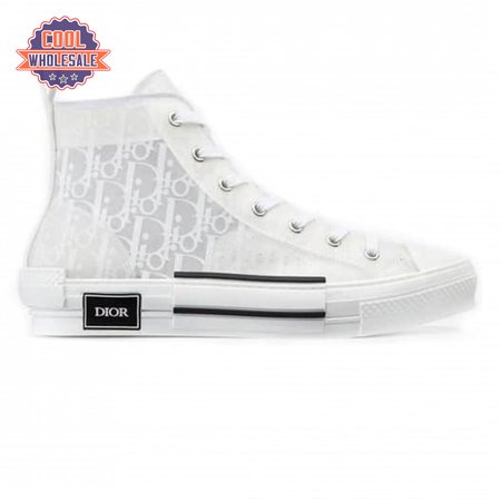 DIOR LIMITED EDITION "B23" HIGH-TOP DIOR OBLIQUE SNEAKER- CD15