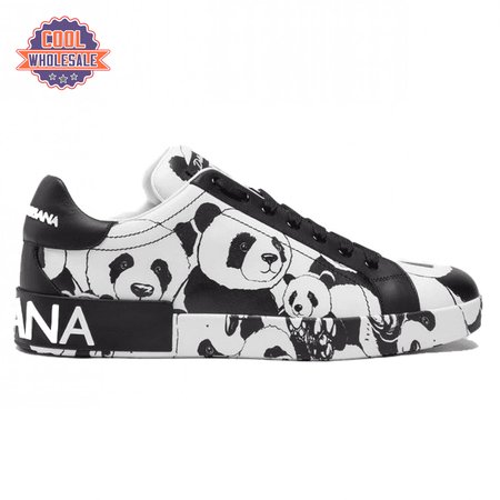 DOLCE & GABBANA PORTOFINO SNEAKERS IN PRINTED NAPPA CALFSKIN - DG 11