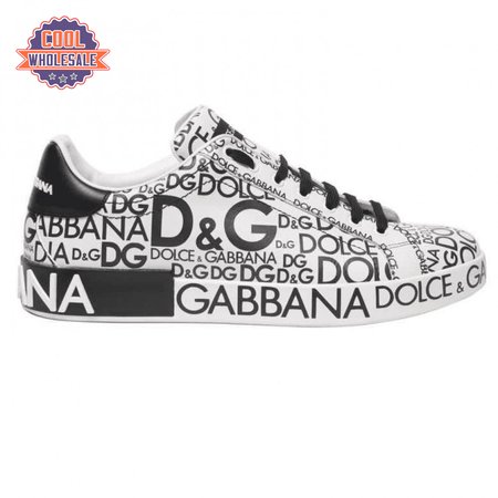 DOLCE & GABBANA LOGO PRINT SNEAKERS - DG13