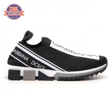 DOLCE & GABBANA STRETCH MESH SORRENTO SNEAKERS WITH LOGO - DG46