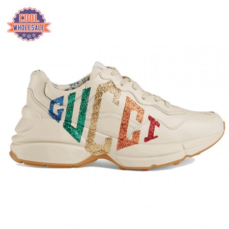 GUCCI RHYTON GLITTER SNEAKER