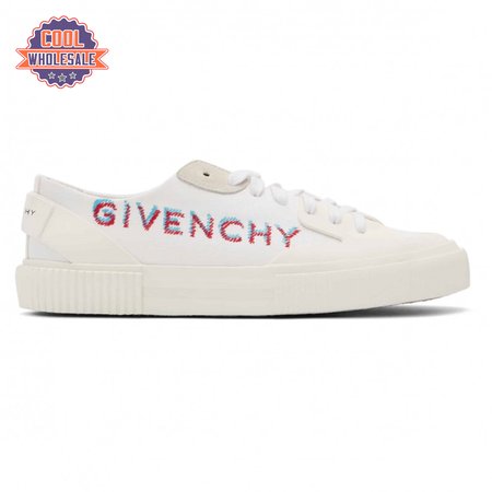 GIVENCHY WHITE SIGNATURE LIGHT TENNIS SNEAKER - GVC41