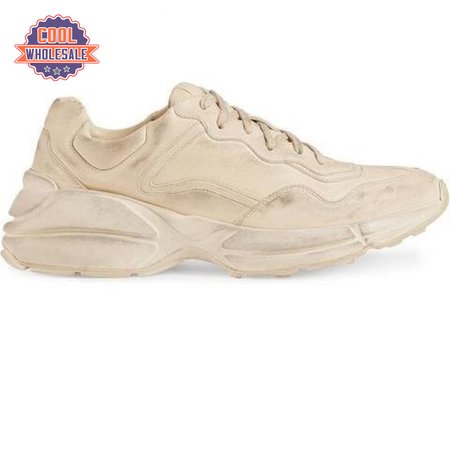 GUCCI RHYTON LEATHER SNEAKER - GC57