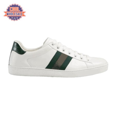 GUCCI ACE LEATHER SNEAKER - GC34