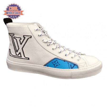 tattoo high top white sneaker - 76