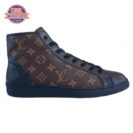 monogram high top sneaker 053